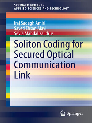 cover image of Soliton Coding for Secured Optical Communication Link